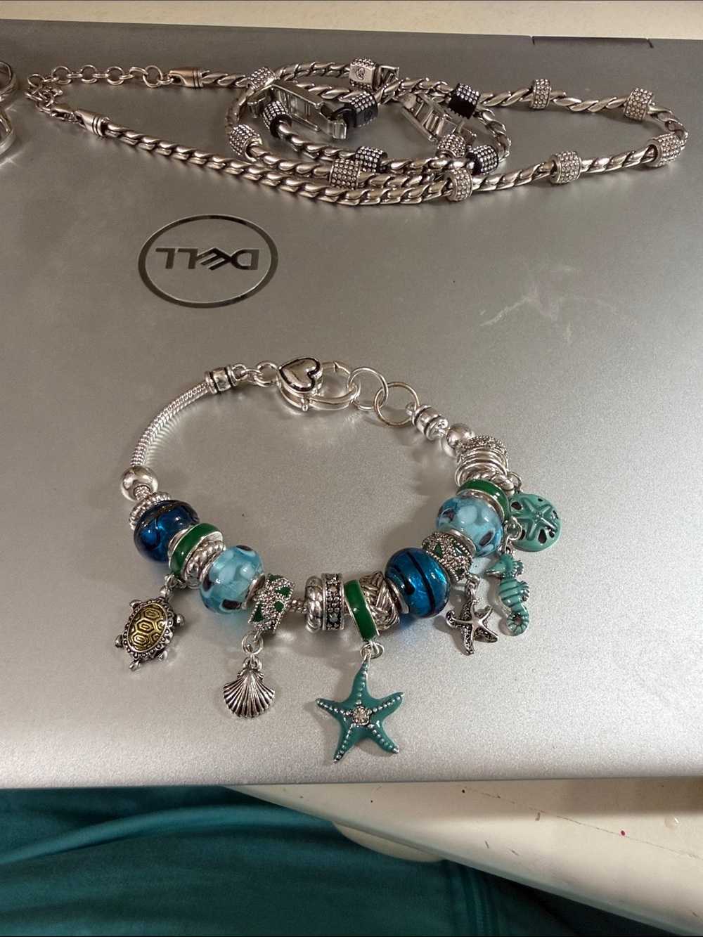 Beautiful nautical charm bracelet. Never worn - Picture 3 of 7